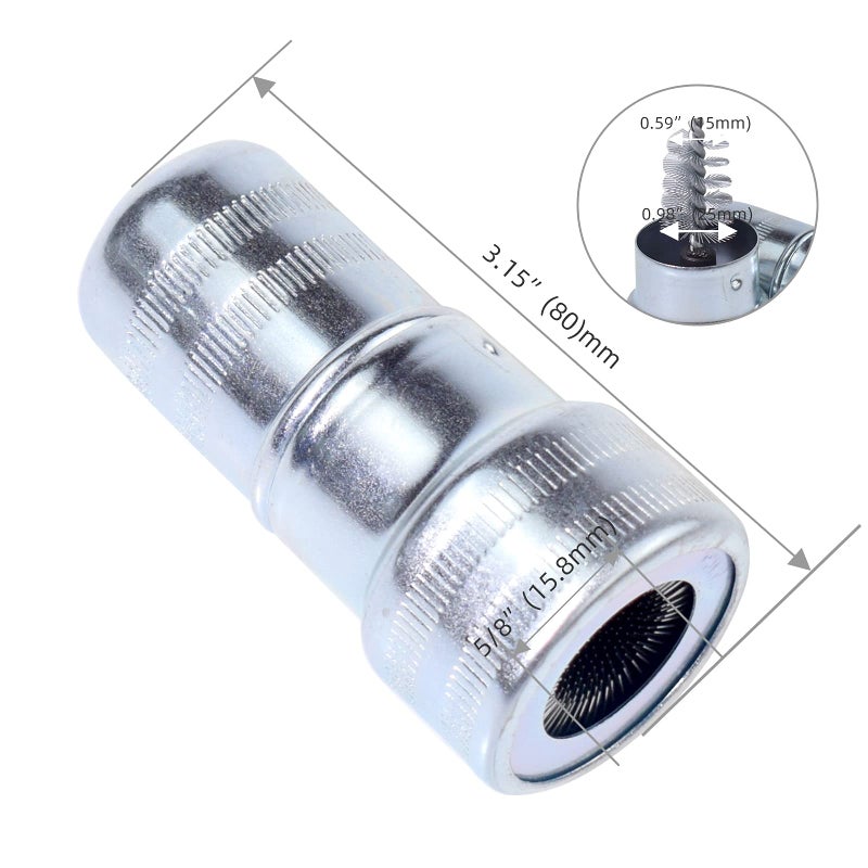 Alltooetools Battery Terminal and Post Cleaner Wire Brush Tool SF0193